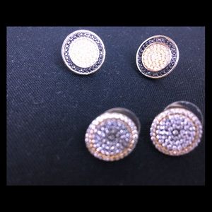 Diamond /Sapphire earrings